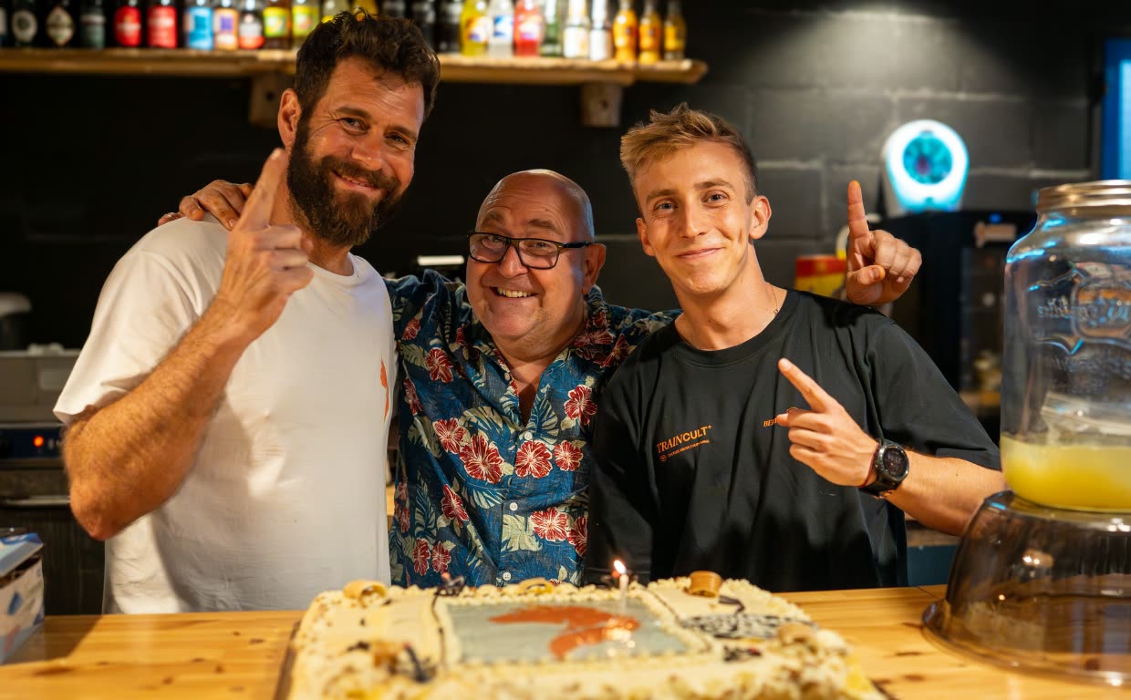 Marcos, Diego y Carlos — Fundadores